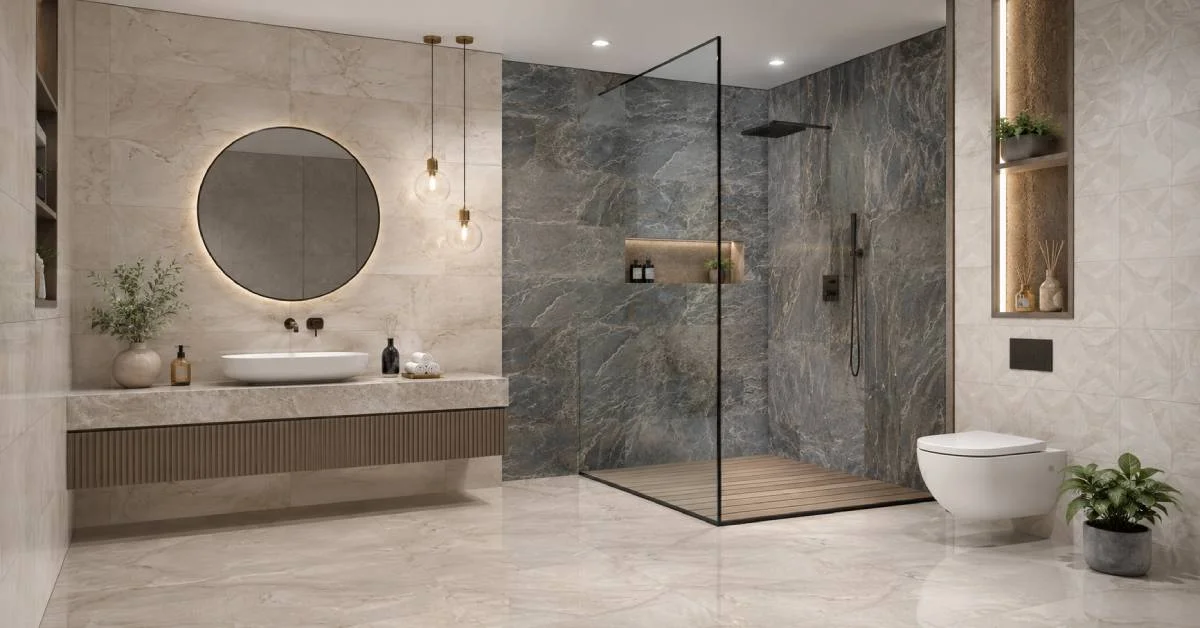Anti-Skid Tiles for Bathroom