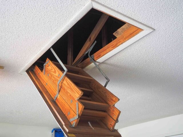 attic ladder installation
